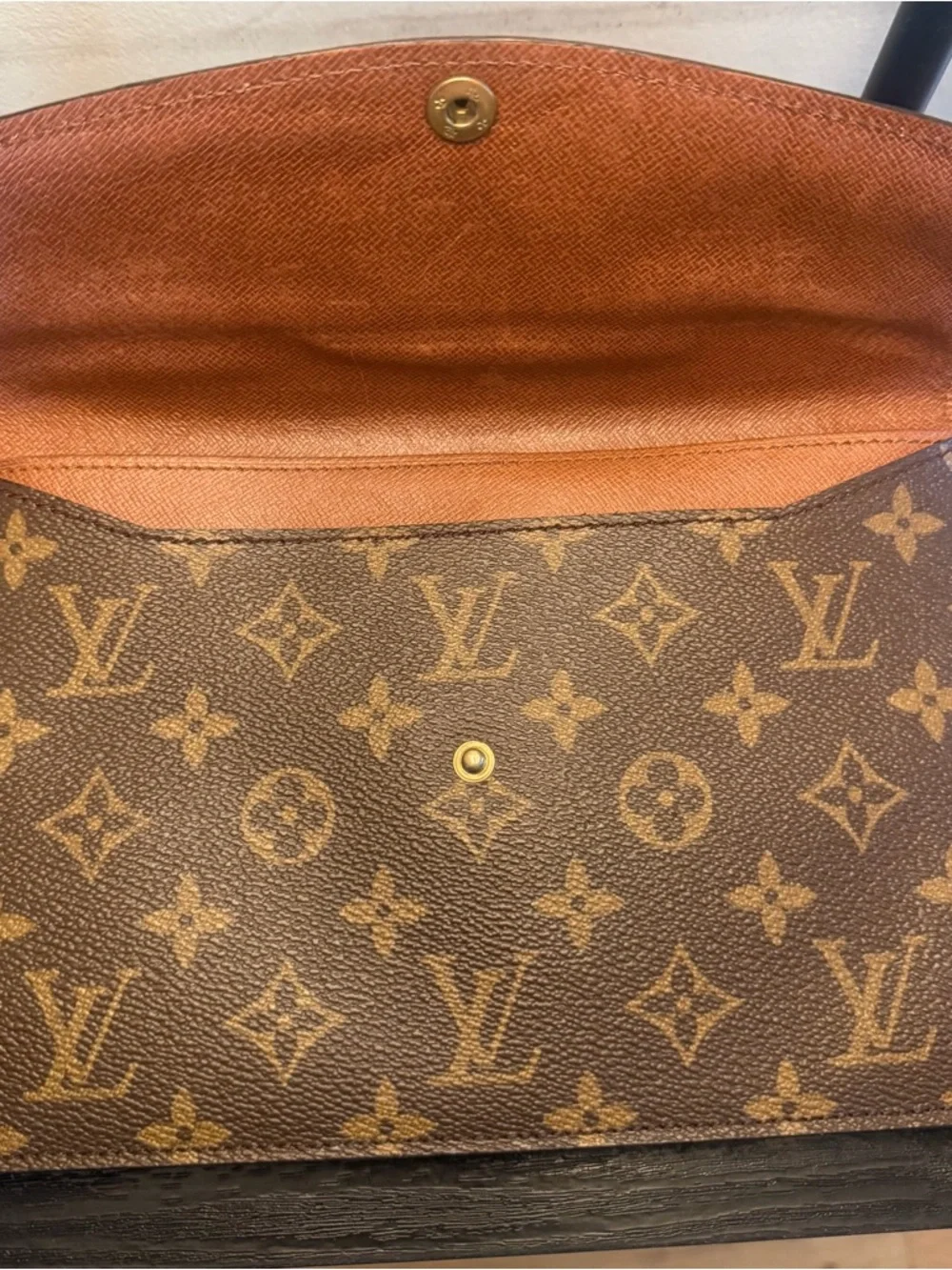 Louis Vuitton Monogram Pochette Double Rabat